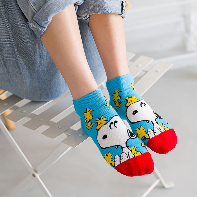 1/10pair New Snoopyed Socks Sa - Pipe Bending Spring 评论和价格