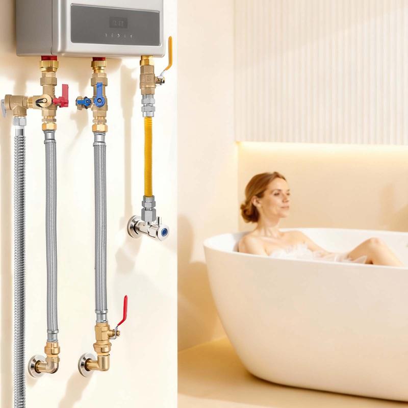Water Heater Kit, Push-Fit Val - Push Fit Connector 评论和价格