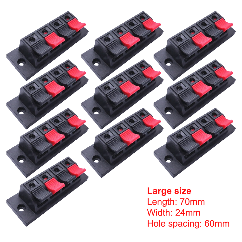 10 PCS Plastic Large 2 4 Posit - Push Fit Connector 评论和价格