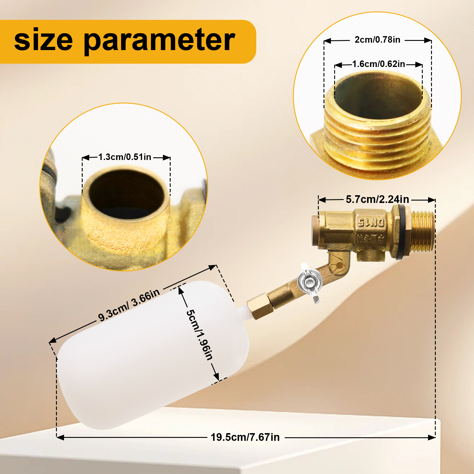 1/2 Inch Copper Calve Float Ba - Float Ball Valve 评论和价格