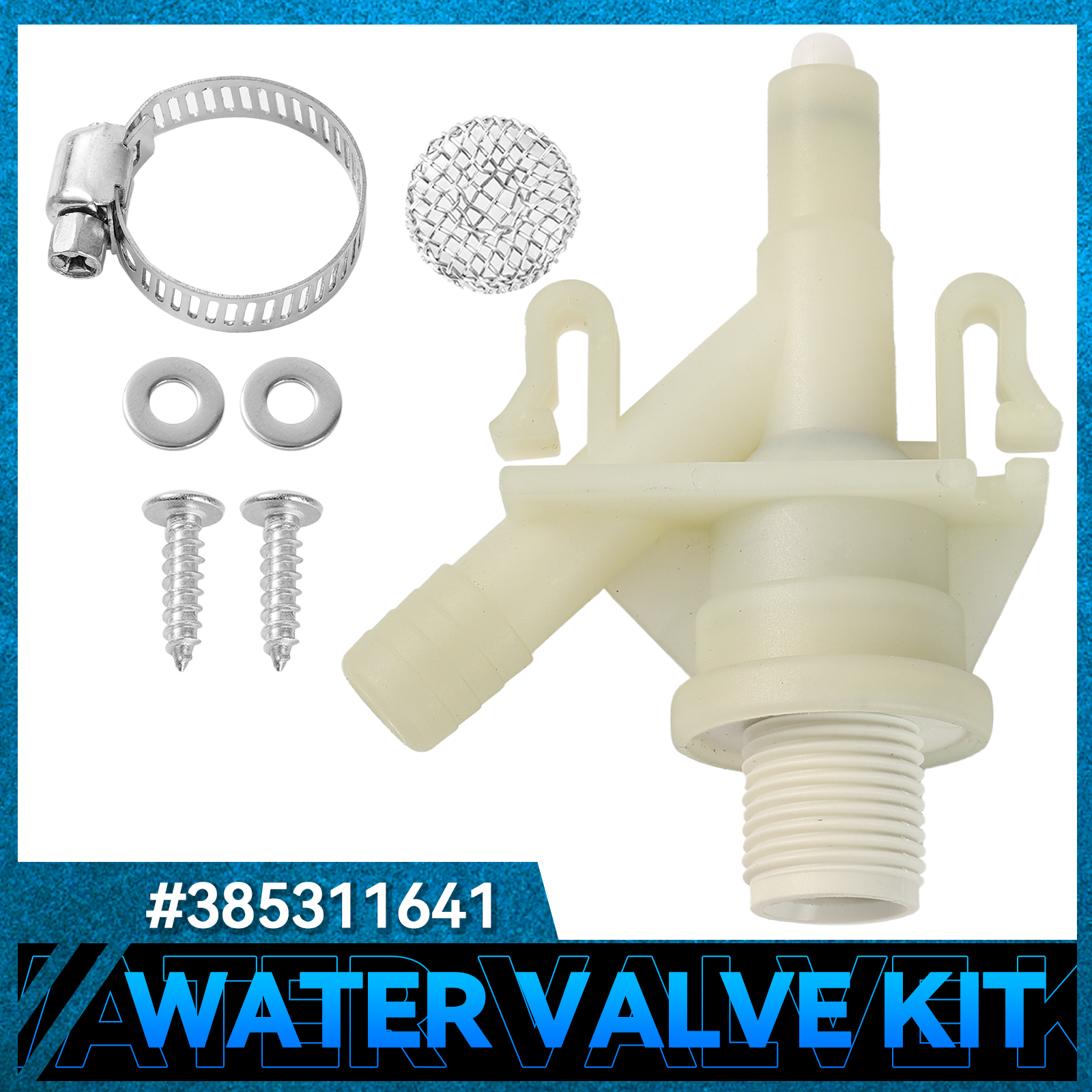 Plastic RV Camper Water Valve  - Toilet Fill Valve 评论和价格