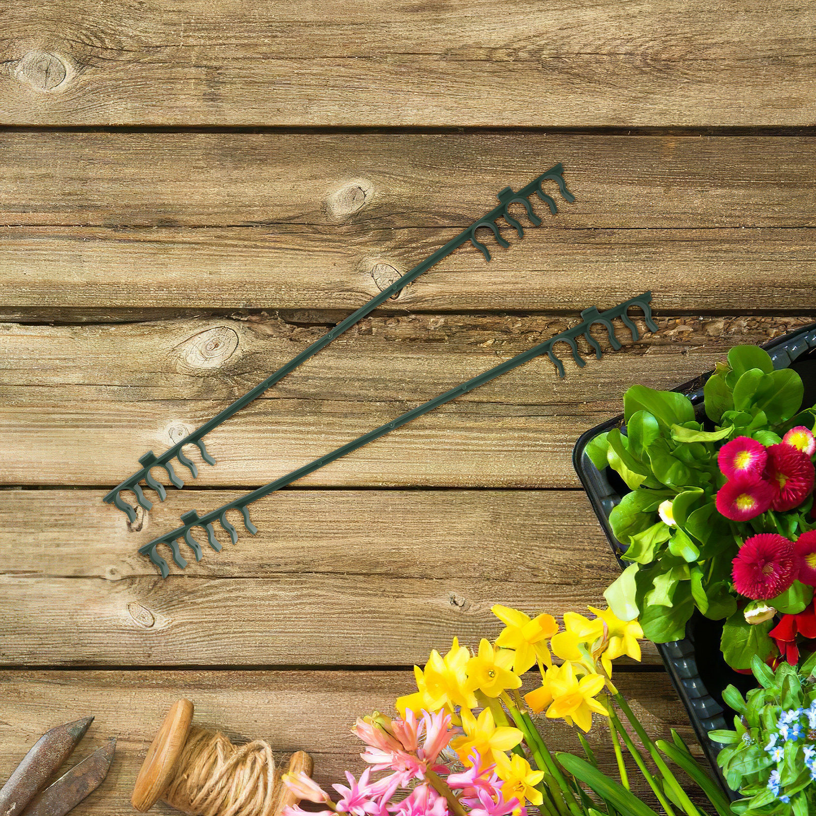 20Pcs Garden Buildings Tube Cl - Plastic Pipe Clip 评论和价格