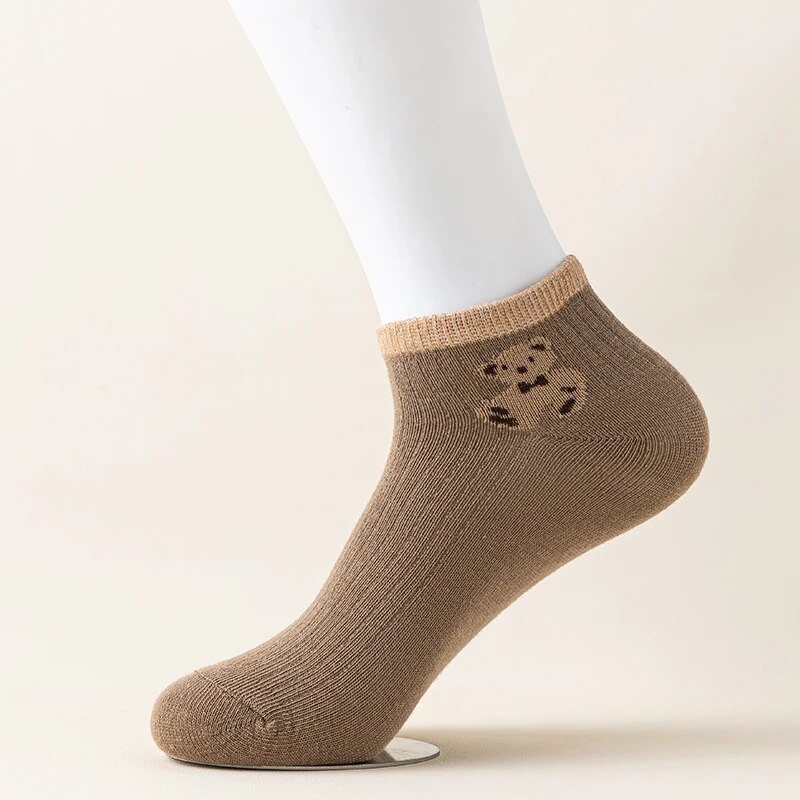5 Pairs of Cute Teddy Bear WOM - Pipe Bending Spring 评论和价格