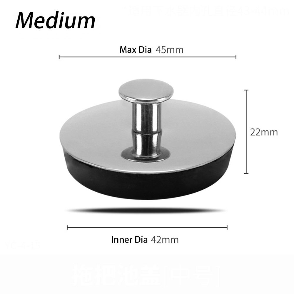 1Pcs Stainless Steel Bath Plug - Drain Pipe Clip 评论和价格