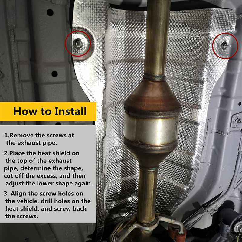 Car Embossed Aluminum Heat Shi - Pipe Freeze Spray 评论和价格