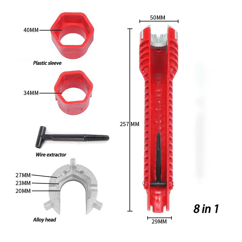8 In 1 Multifunctional Sink Wr - Pipe Freeze Spray 评论和价格