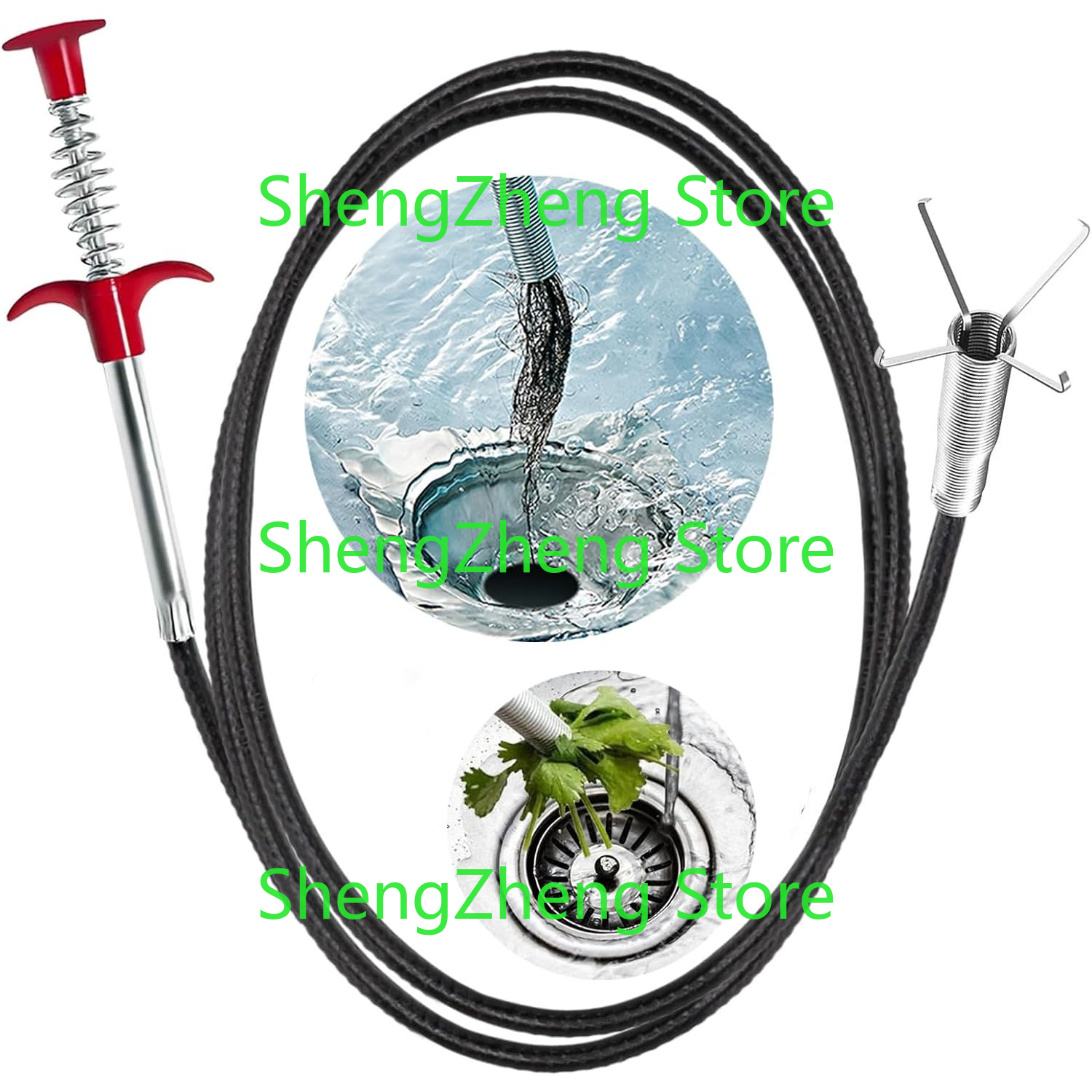 1Pcs Drain Snake Hair Drain Cl - Drain Snake Flexible 评论和价格