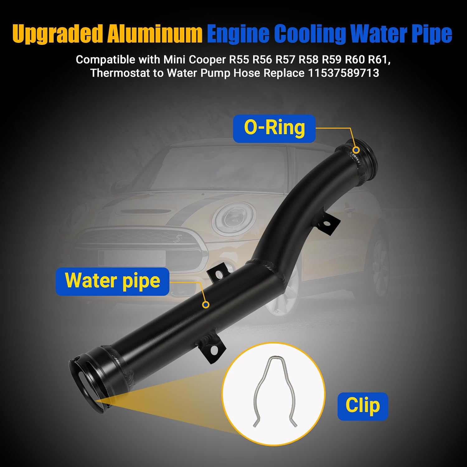 Car Engine Coolant Water Pump  - Plastic Pipe Clip 评论和价格