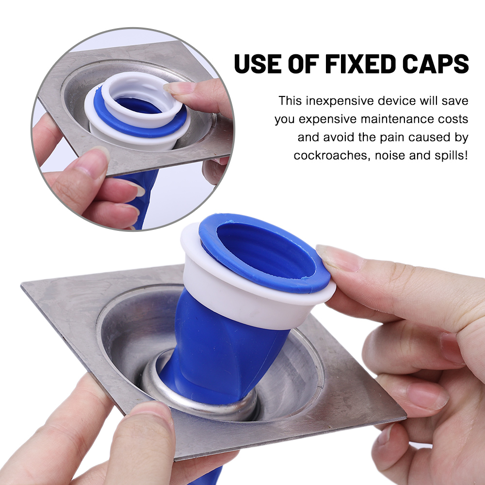 Floor Drain Anti Odor Smell Si - Drain Pipe Clip 评论和价格