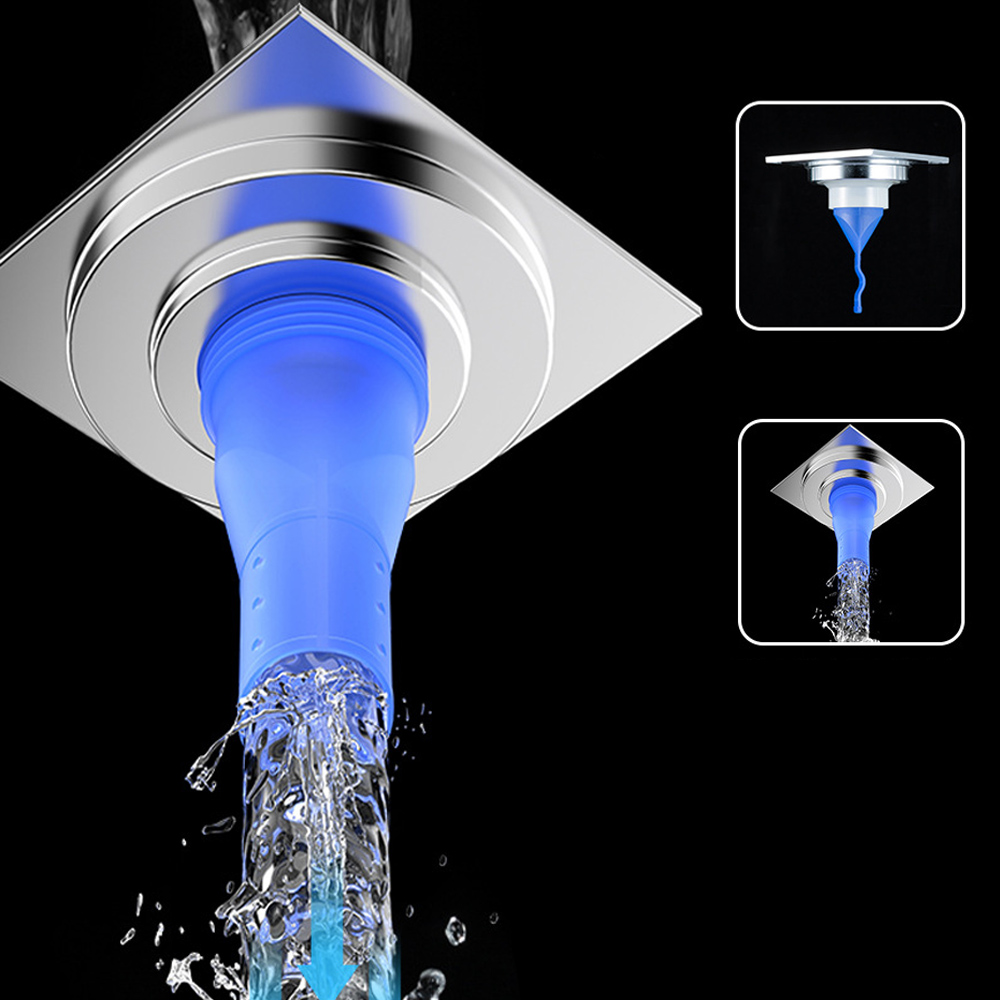 Floor Drain Anti Odor Smell Si - Drain Pipe Clip 评论和价格