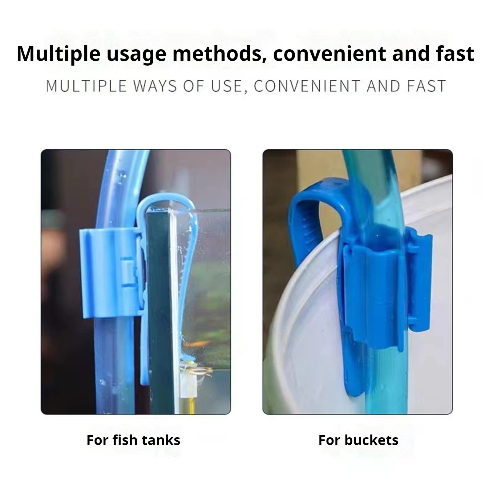 Aquarium Tube Holder Clip Fish - Plastic Pipe Clip 评论和价格