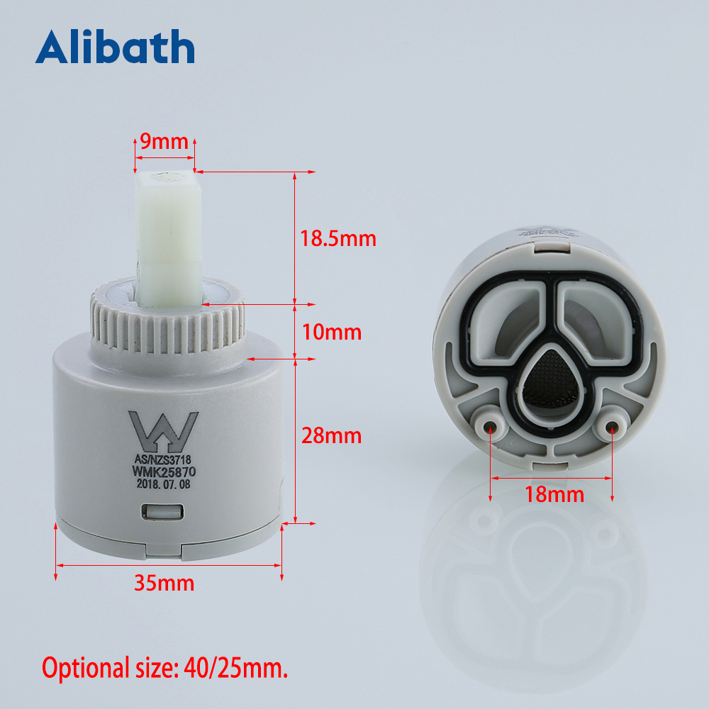 25mm / 35mm / 40mm Ceramic Car - Basin Mixer Cartridge 评论和价格
