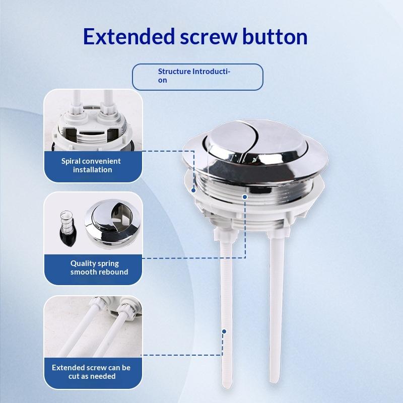 1Pc Universal Dual-flush Toile - Toilet Fill Valve 评论和价格
