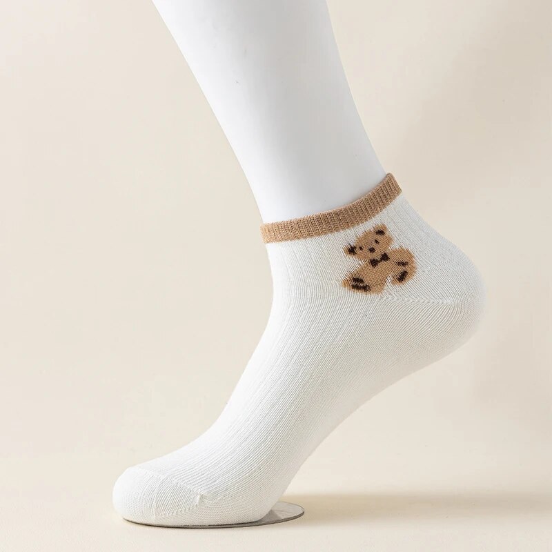 4/5/6/8 Pairs of Cute Teddy Be - Pipe Bending Spring 评论和价格