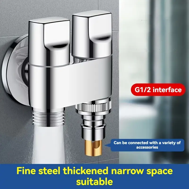 Stainless steel double outlet  - Toilet Fill Valve 评论和价格