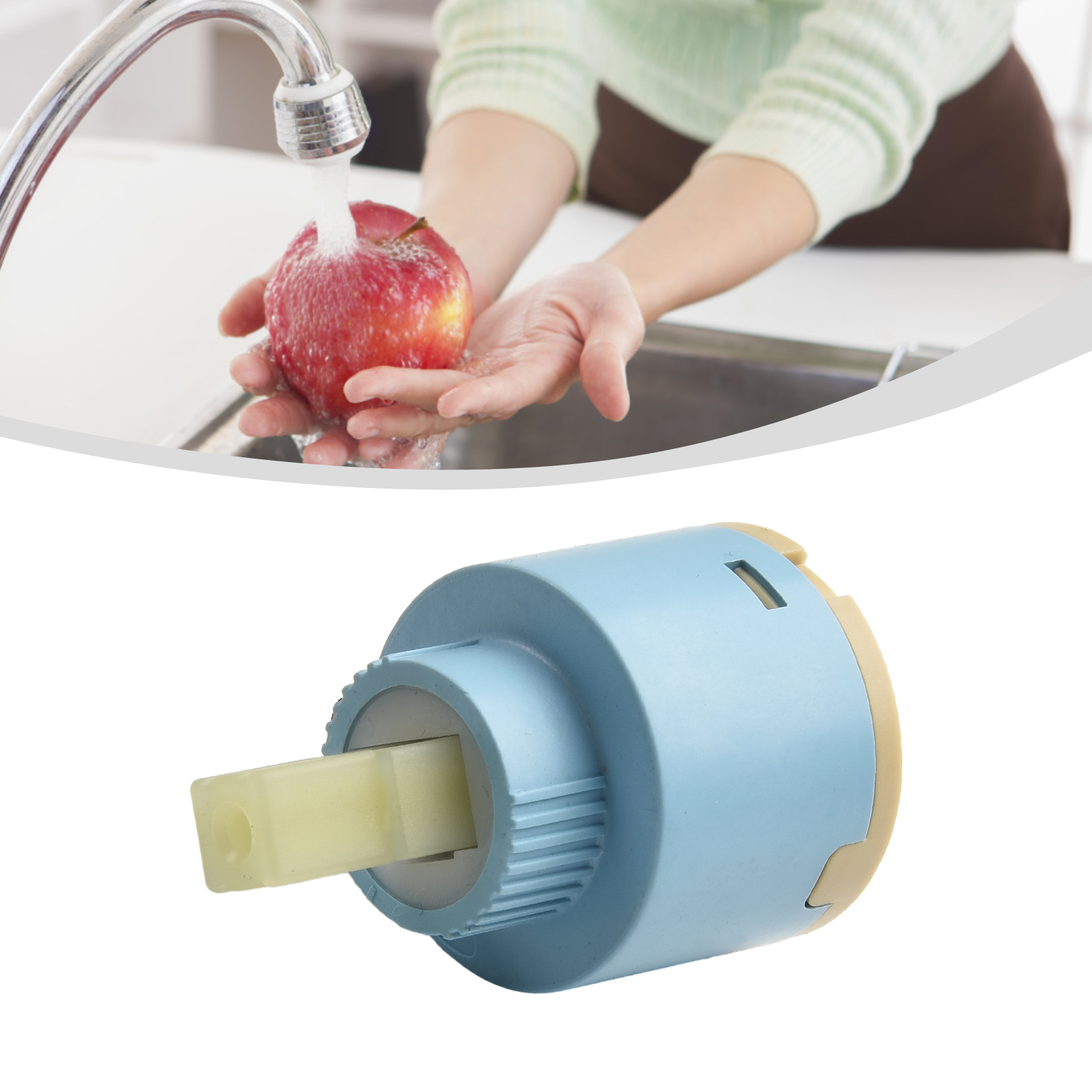 1pc Ceramic Cartridge 35mm/40m - Basin Mixer Cartridge 评论和价格