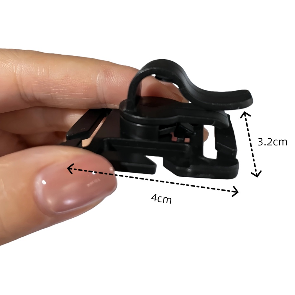 2/4PCS Drinking Tube Clip Rota - Plastic Pipe Clip 评论和价格