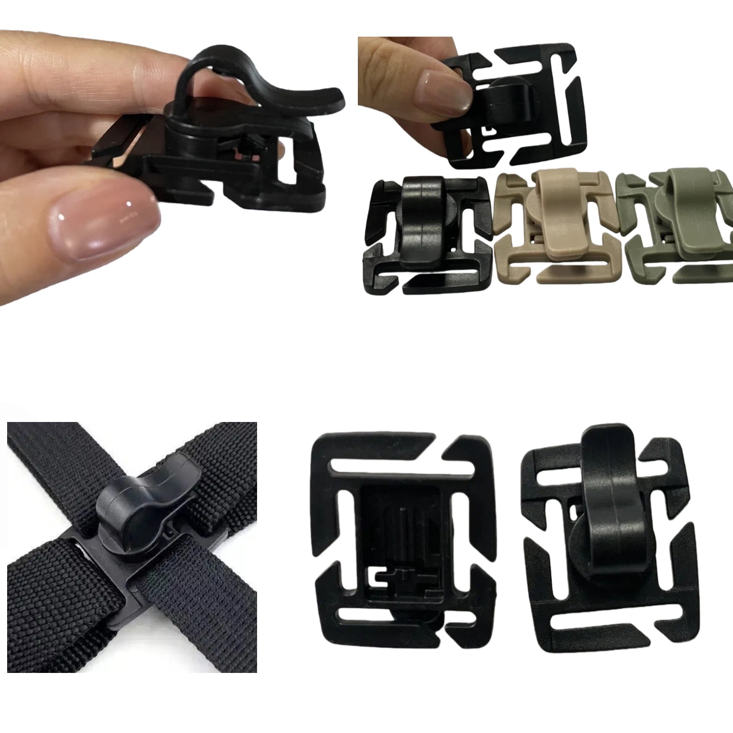 2/4PCS Drinking Tube Clip Rota - Plastic Pipe Clip 评论和价格