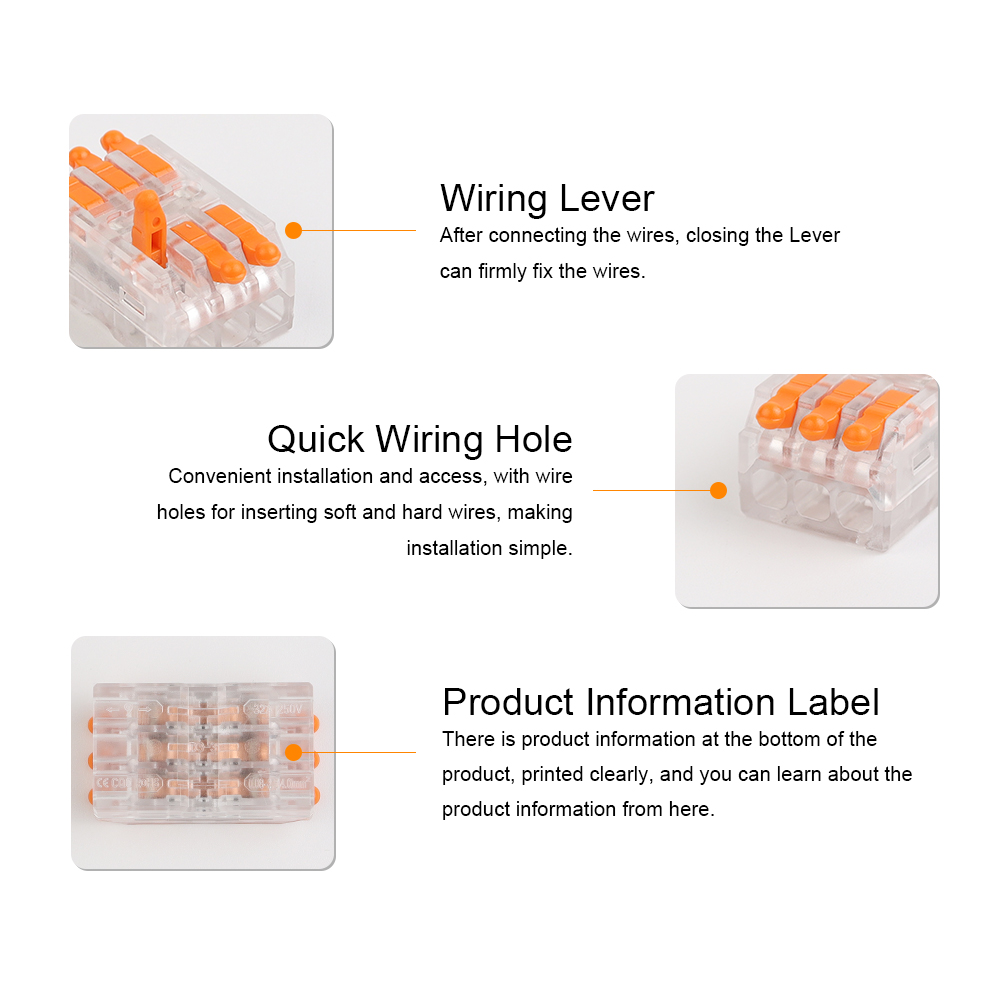 10PCS Quick Push-in Wire Conne - Push Fit Connector 评论和价格