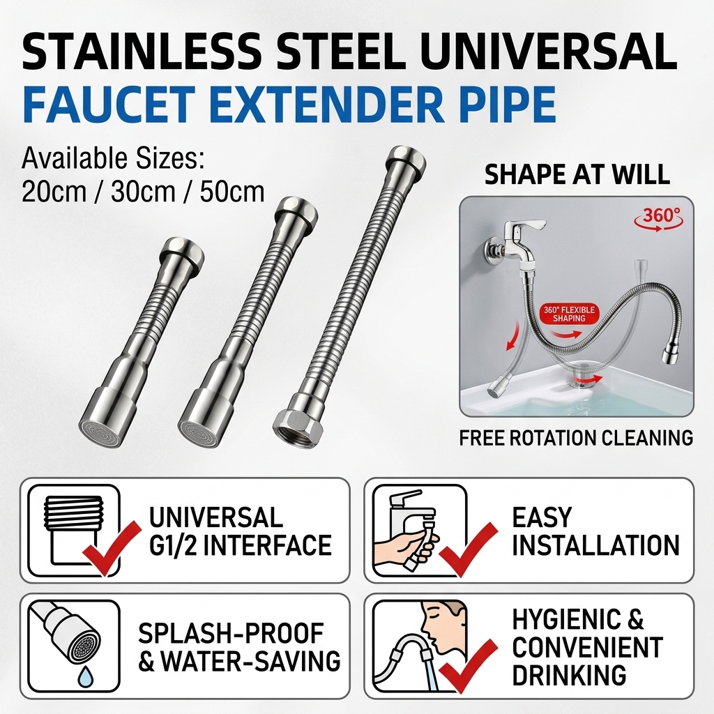 360° Flexible Stainless Steel  - Flexible Hose Braided 评论和价格
