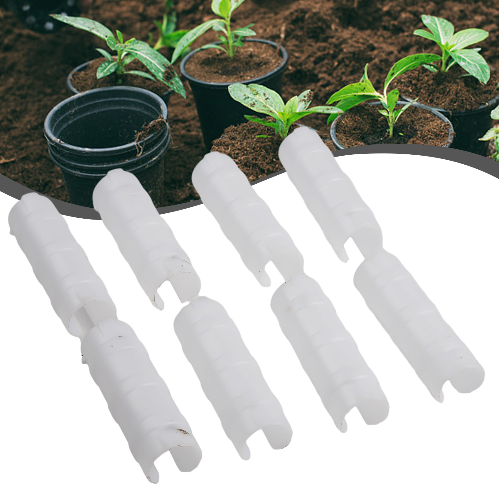 20Pc Greenhouse Frame Film Buc - Plastic Pipe Clip 评论和价格