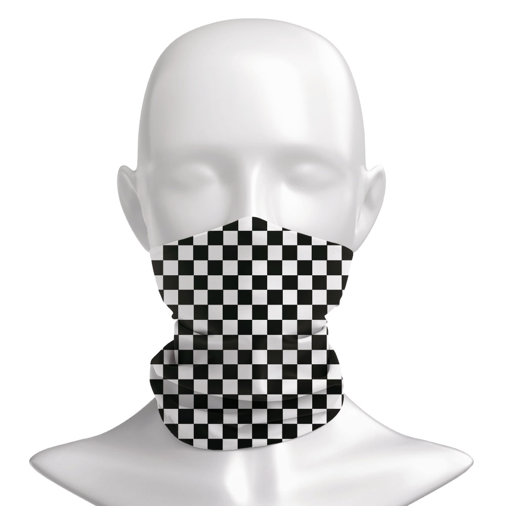 Checkered Ska Printed Headband - Pipe Bending Spring 评论和价格